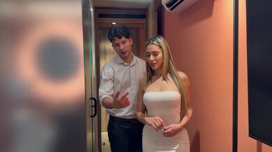 Busty Real Estate Agent Convincing Her Client to Buy by Giving Him a Good Cock Blowjob